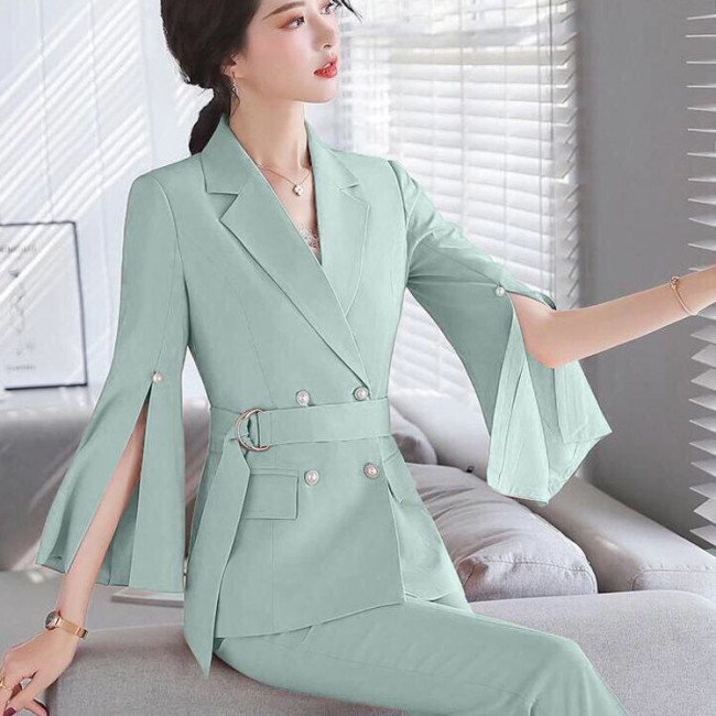 Vest bộ phối nút hai lớp