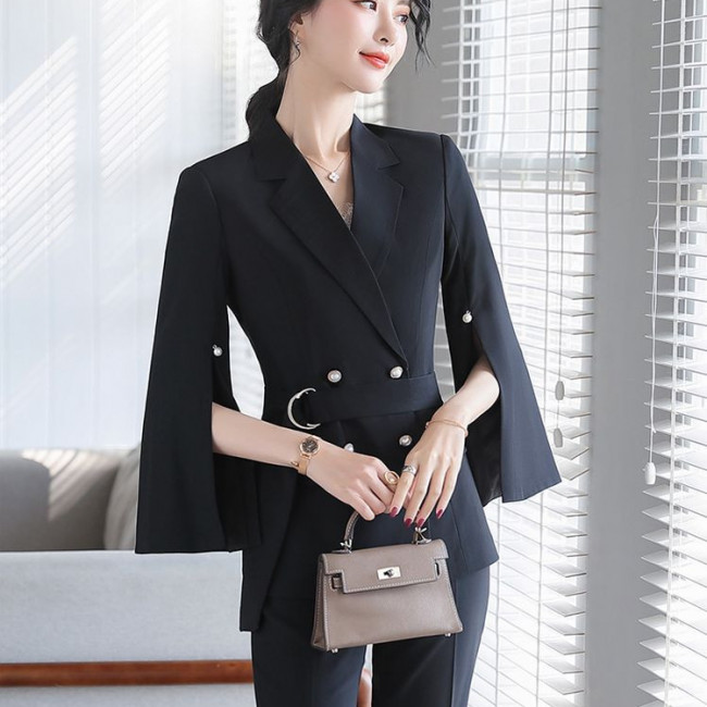 Vest bộ phối nút hai lớp