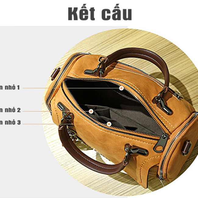 Túi đeo chéo Boston một bên vai 