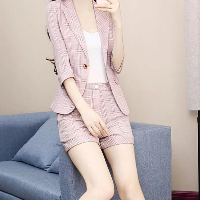Set vest caro 3 món sành điệu