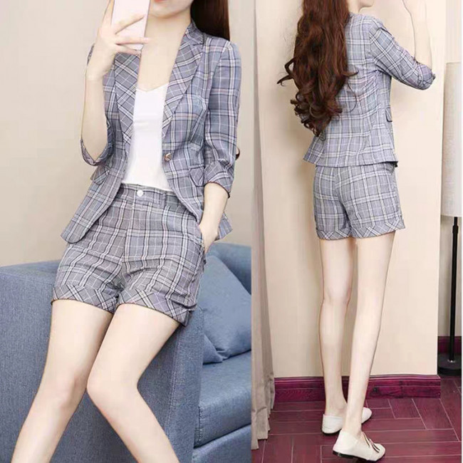 Set vest caro 3 món sành điệu