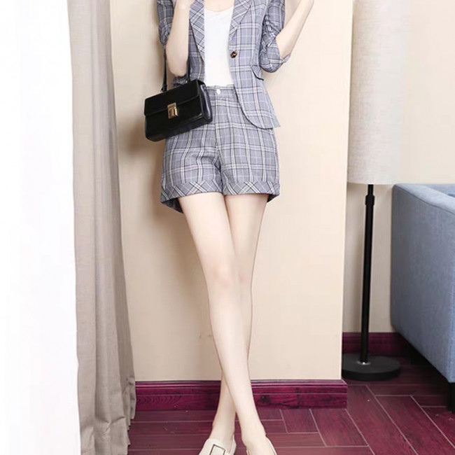 Set vest caro 3 món sành điệu